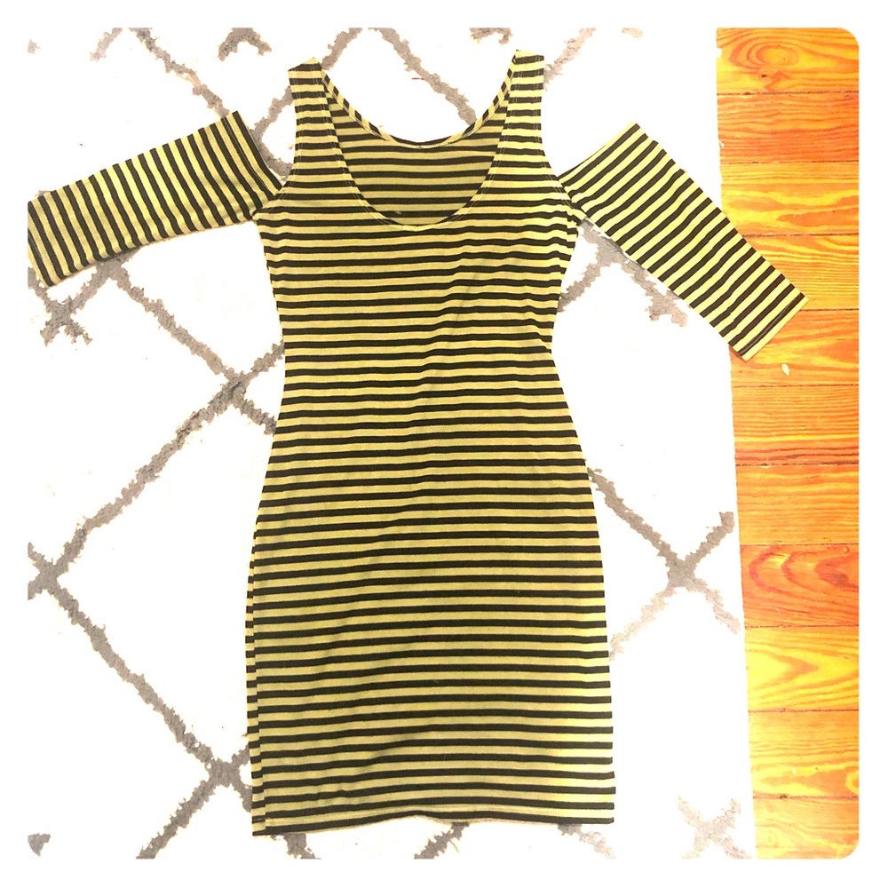 Striped Bodycon